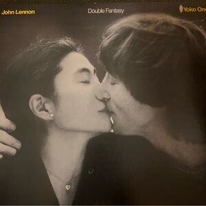 John Lennon‎ & Yoko Ono Double Fantasy LP, 1980 US Pressing, Geffen Records, EX